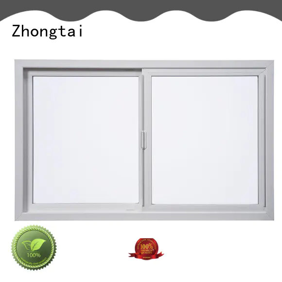 Zhongtai simple aluminium window manufacturers supplier for house