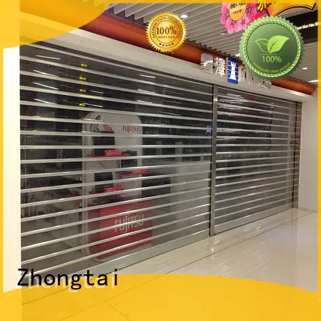 Zhongtai Best shop roller doors for sale for commercial shop