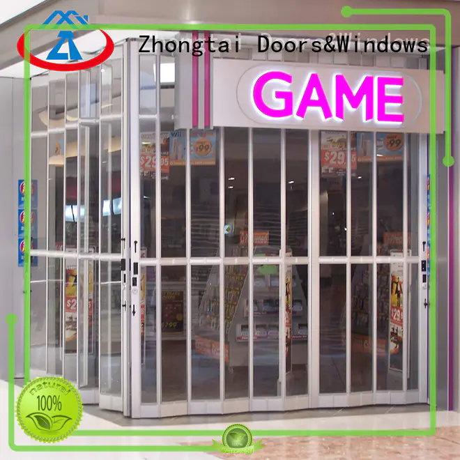 Zhongtai system shop shutter for business for supermarket