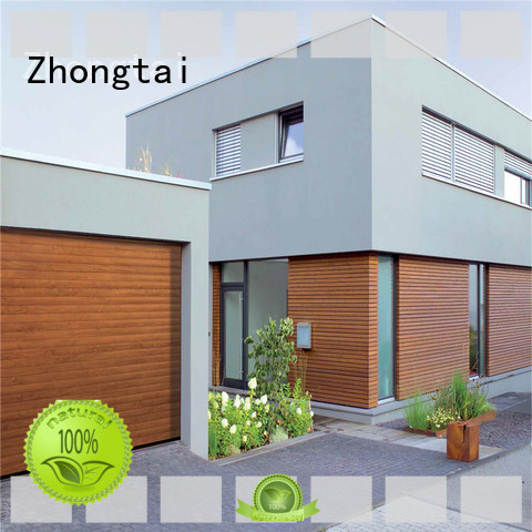 Zhongtai commercial aluminium shutters supply for warehouse