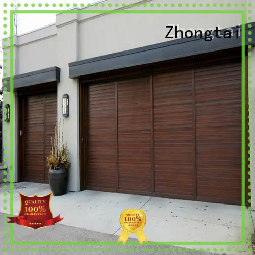 Zhongtai residential commercial steel doors for business for garage