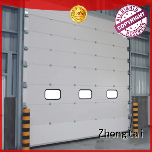 Zhongtai Latest industrial garage doors for sale for warehouse