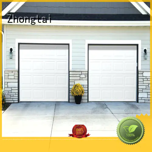 Zhongtai automatic aluminum garage doors suppliers for residential buildings