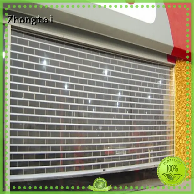 Zhongtai Best shop shutter prices factory for shop