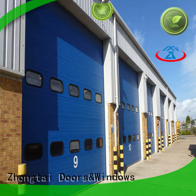 Zhongtai automatic industrial door company sectional for logistics center