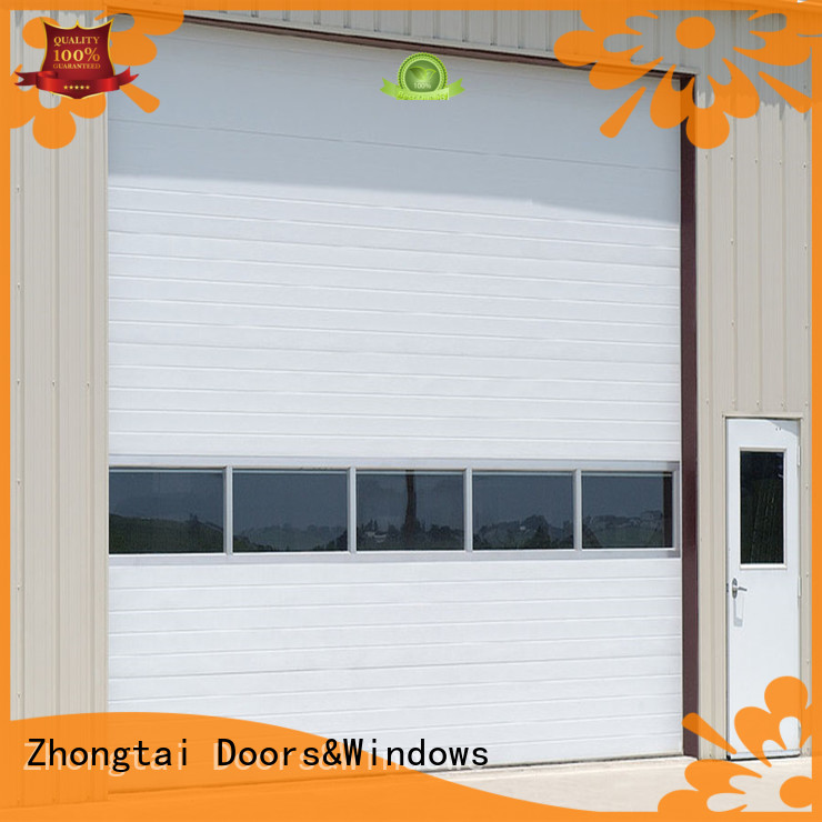 Zhongtai High-quality industrial garage doors manufacturers for automobile shop
