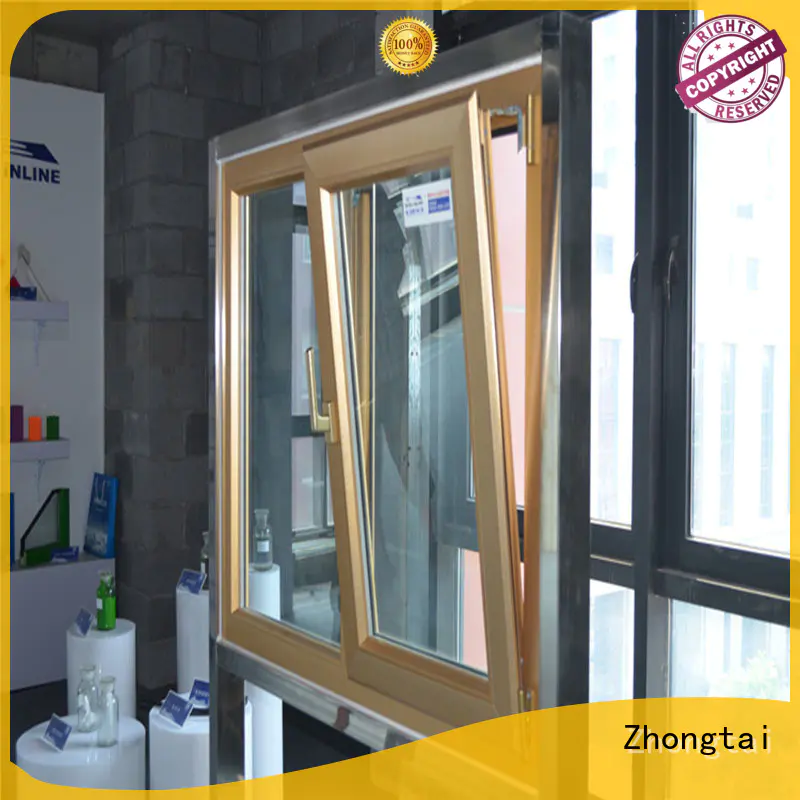 Zhongtai flexibly aluminum windows price for sale for house