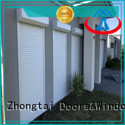 Zhongtai High-quality aluminium shutters factory for garage