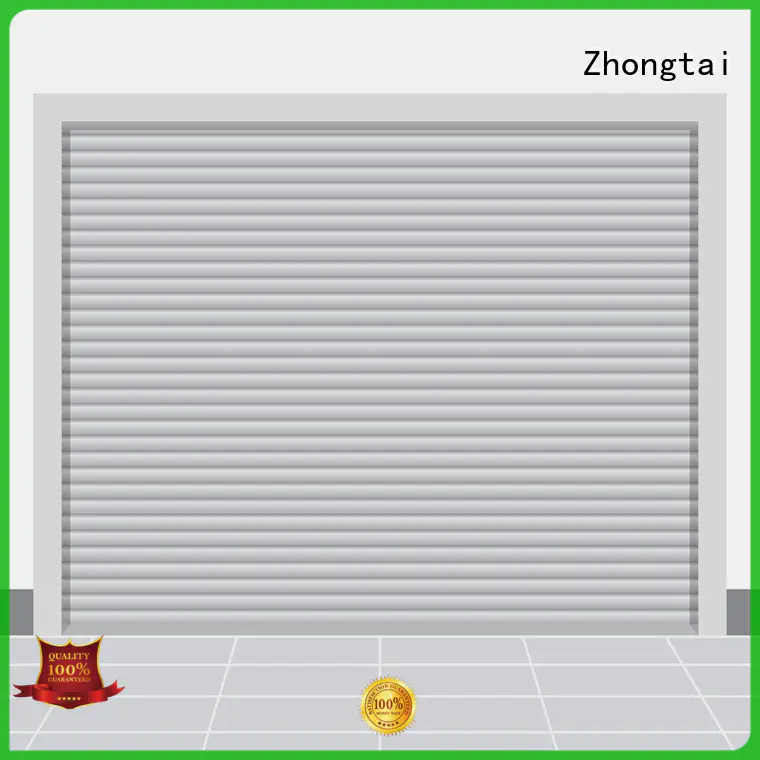 Zhongtai slat metal shutters suppliers for garage