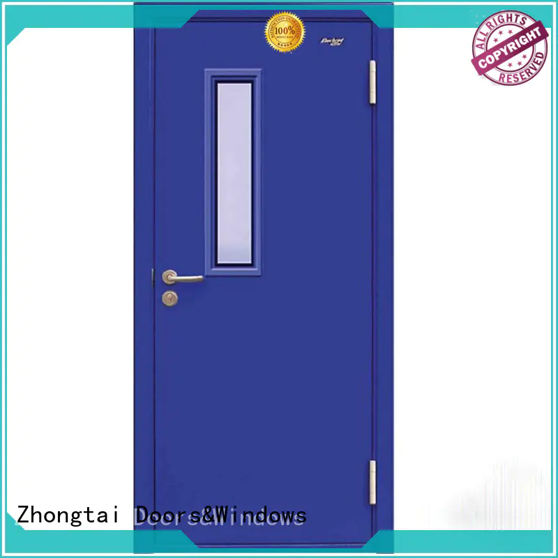 Zhongtai commercial garage fire door factory for indoor