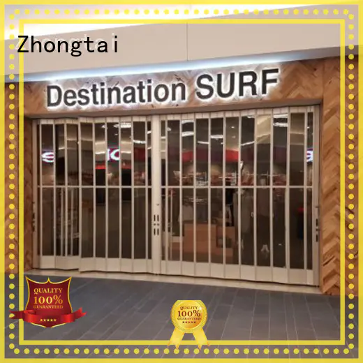shop shutter hours for supermarket Zhongtai