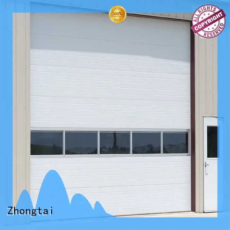 Zhongtai strong industrial garage doors factory for logistics center
