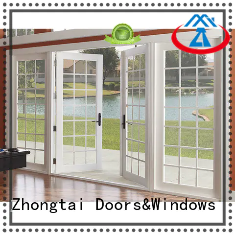Wholesale aluminium french doors simple manufacturers for shopping mall