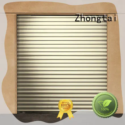 Zhongtai Best aluminium shutters manufacturers for warehouse