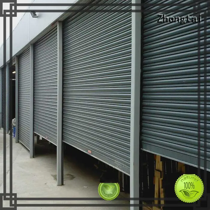 New steel roll up doors electric suppliers for warehouse