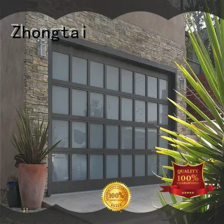 Zhongtai automatic roll up garage doors supply for house