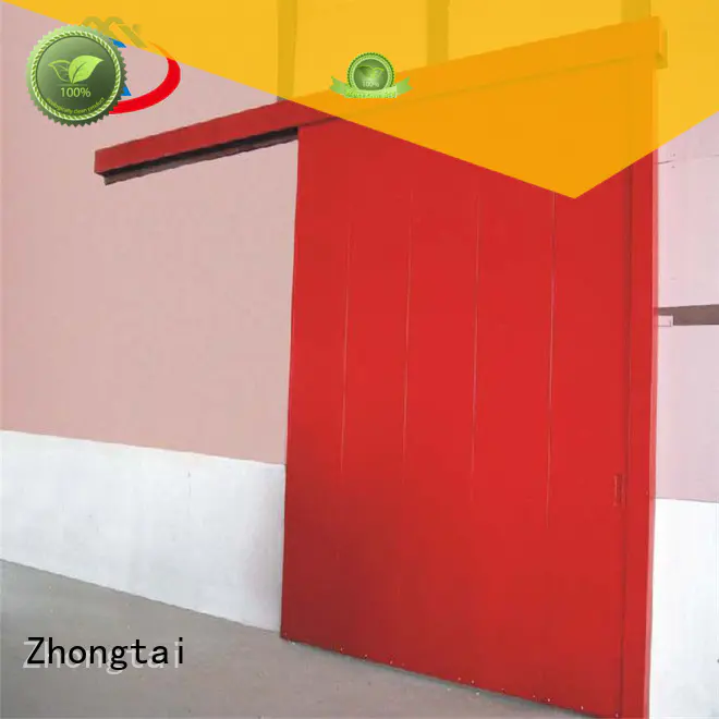 Zhongtai high quality industrial sliding door suppliers for industrial zone