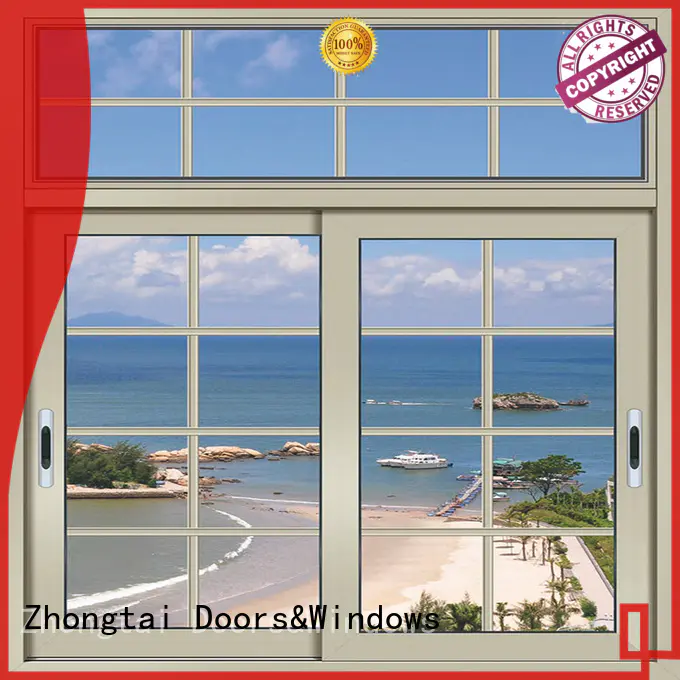 Zhongtai windows aluminium window manufacturers for business for home