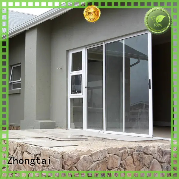 Zhongtai aluminum aluminium sliding door factory for office
