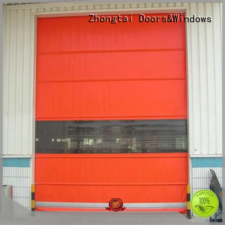 Zhongtai Custom speed door suppliers for warehouse