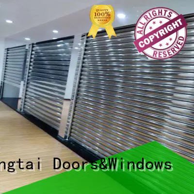 Zhongtai residential commercial steel doors supply for warehouse