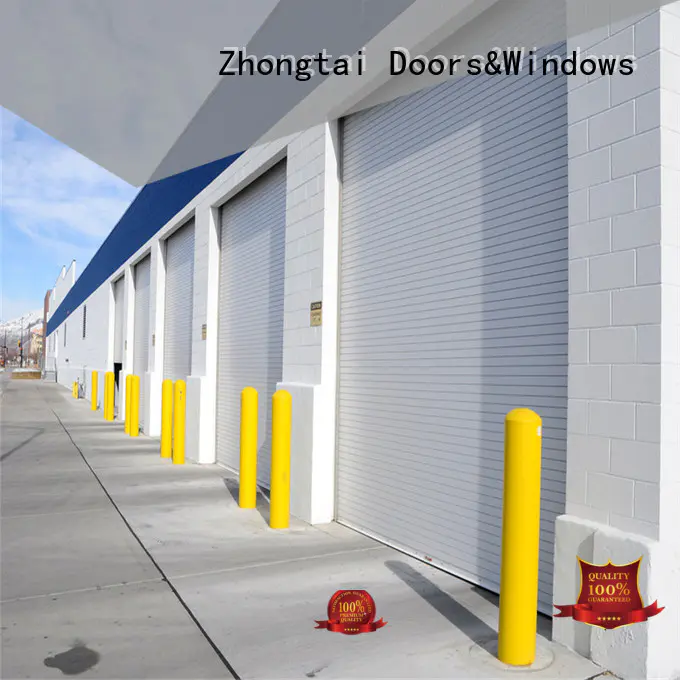 Zhongtai automatic industrial roller shutter doors factory for warehouse