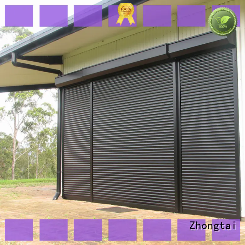 Zhongtai Custom metal shutters manufacturers for garage