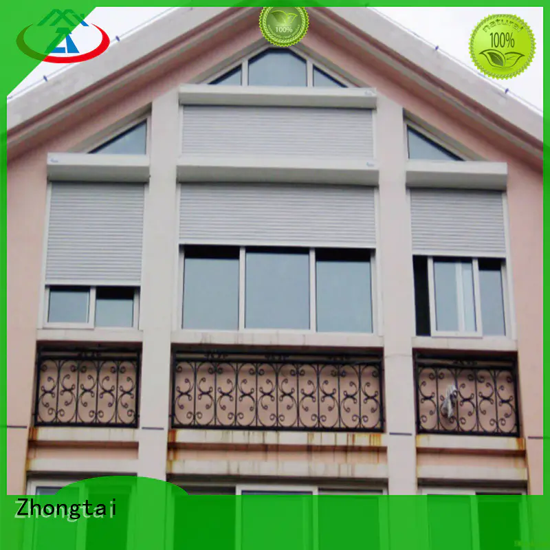 shutter commercial garden OEM door insulation Zhongtai