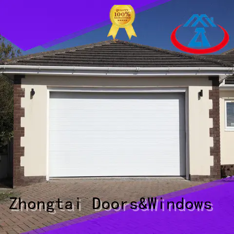 remote control high quality customized size Zhongtai Brand electric garage doors