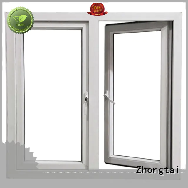 Zhongtai high quality aluminium window frames factory for house
