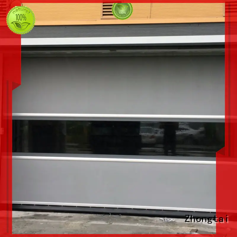 high speed shutter door fast for food Zhongtai