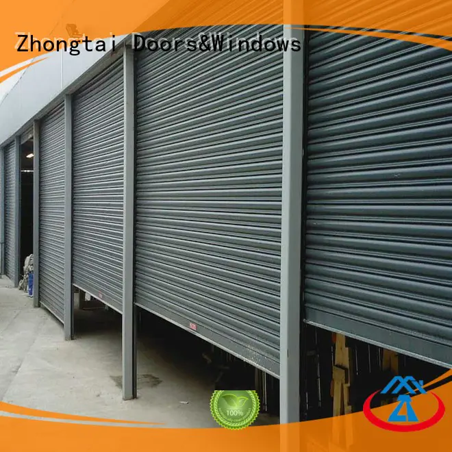 Zhongtai durable commercial steel doors suppliers for house