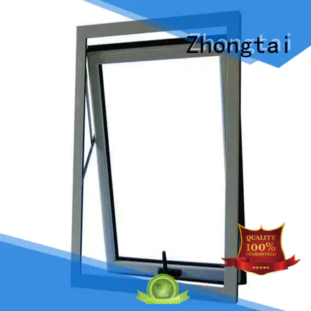 Zhongtai double aluminum windows price suppliers for building