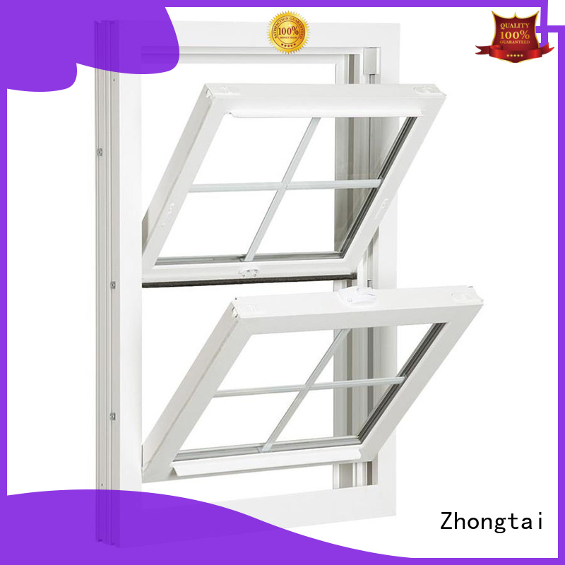 Zhongtai online aluminium window factory for villa