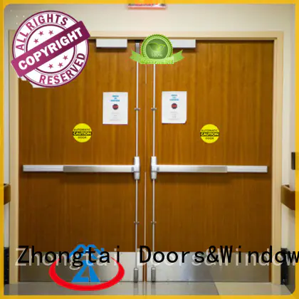 Latest fire resistant door firerated supply for indoor
