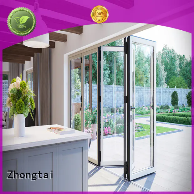 Zhongtai horizontal aluminium door frame company for high-grade villas