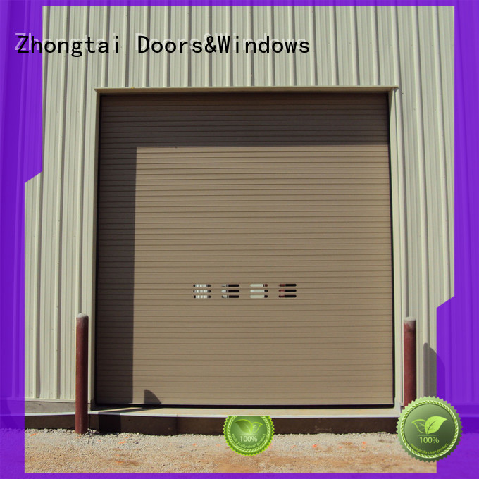 Zhongtai bank metal shutters supply for garage