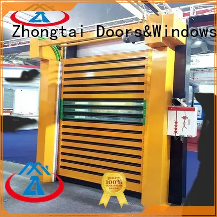 rapid pvc high speed roll up doors Zhongtai Brand