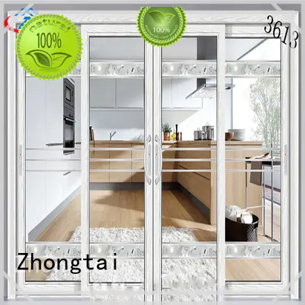 Zhongtai pool aluminium sliding door for business for villa