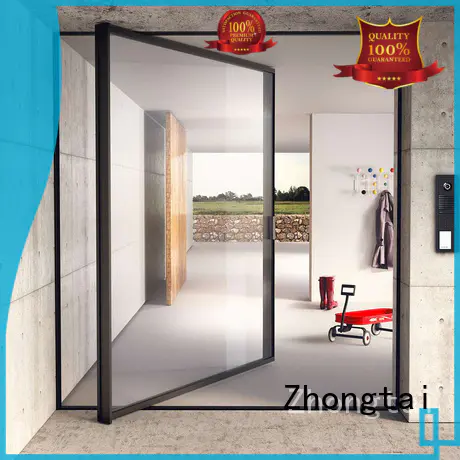 Zhongtai aluminum aluminium french doors manufacturers for hospital