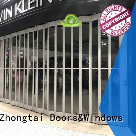 Zhongtai Latest commercial shutters supply for supermarket