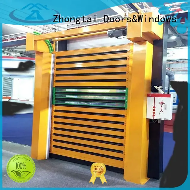 Zhongtai door high speed doors manufacturer for electronics
