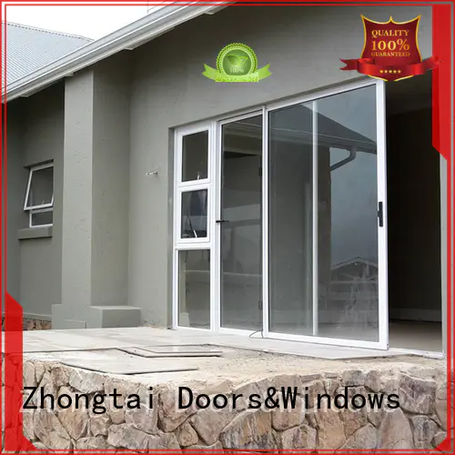 Zhongtai safety aluminium sliding doors company for office