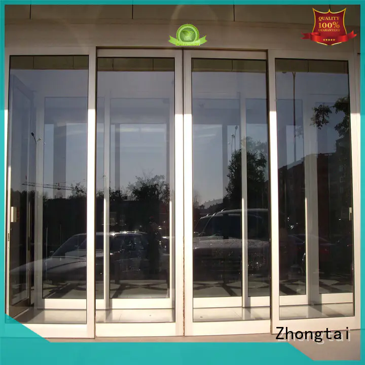 Zhongtai pool aluminium sliding door supply for office