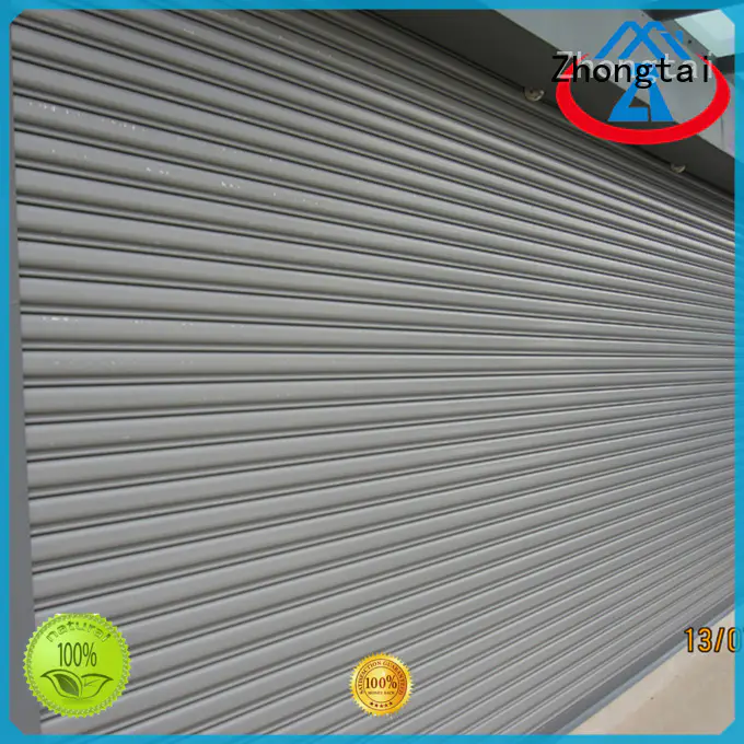 high quality steel roll up doors strong supply for warehouse