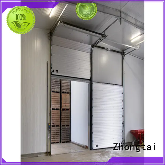 Zhongtai durable industrial roller shutter doors supply for large building