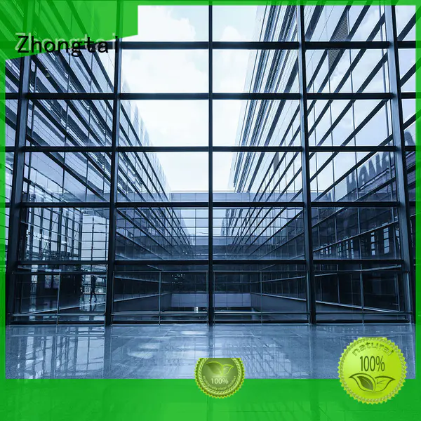Zhongtai transparent glass curtain wall for business for villa