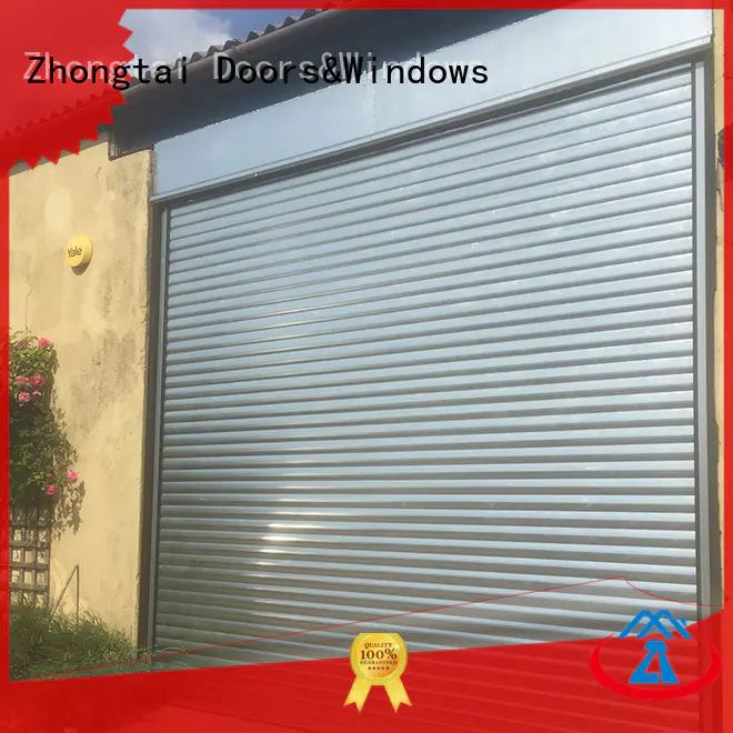 Zhongtai roller steel roll up doors suppliers for warehouse