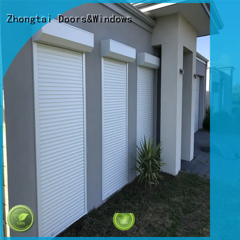 Zhongtai durable metal shutters manufacturers for garage