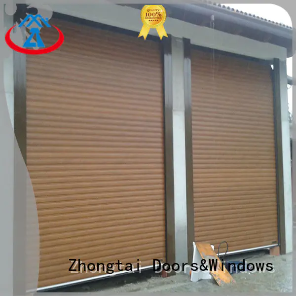 Zhongtai High-quality hurricane doors supply for industrial zone